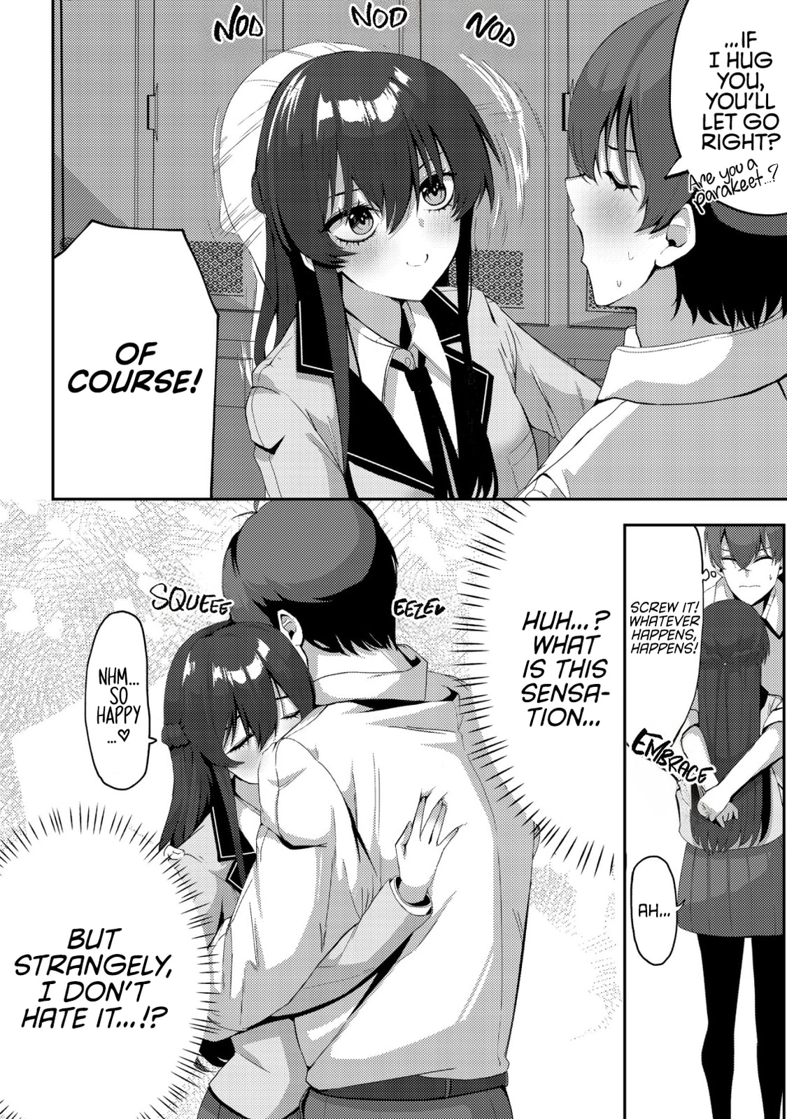 After I Rescued a Cold-Hearted, Black-Haired, Beautiful Girl, She Started Acting Sweet Only When We Were Alone