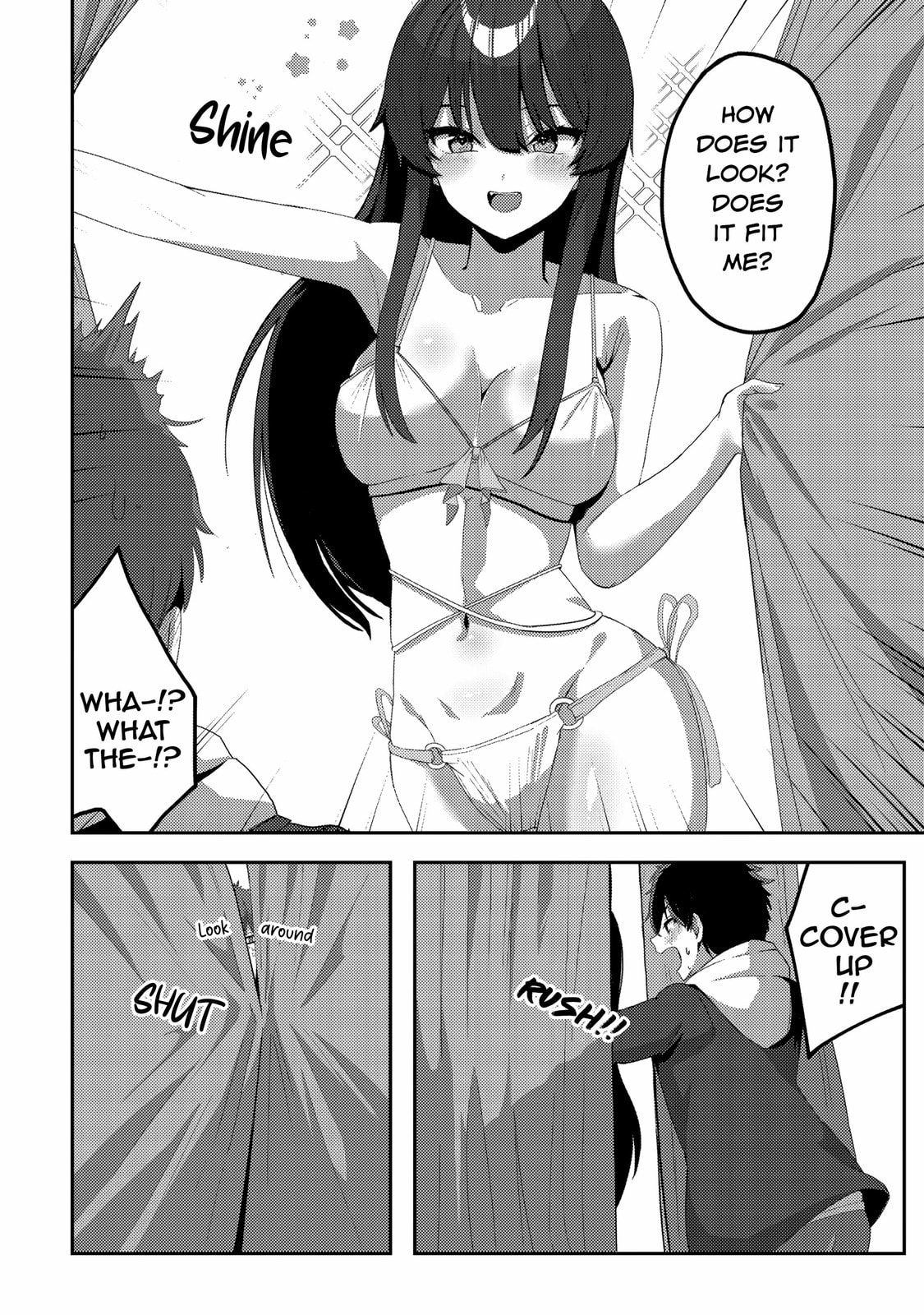 After I Rescued a Cold-Hearted, Black-Haired, Beautiful Girl, She Started Acting Sweet Only When We Were Alone