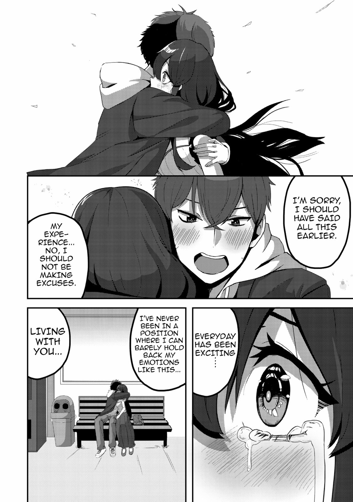 After I Rescued a Cold-Hearted, Black-Haired, Beautiful Girl, She Started Acting Sweet Only When We Were Alone