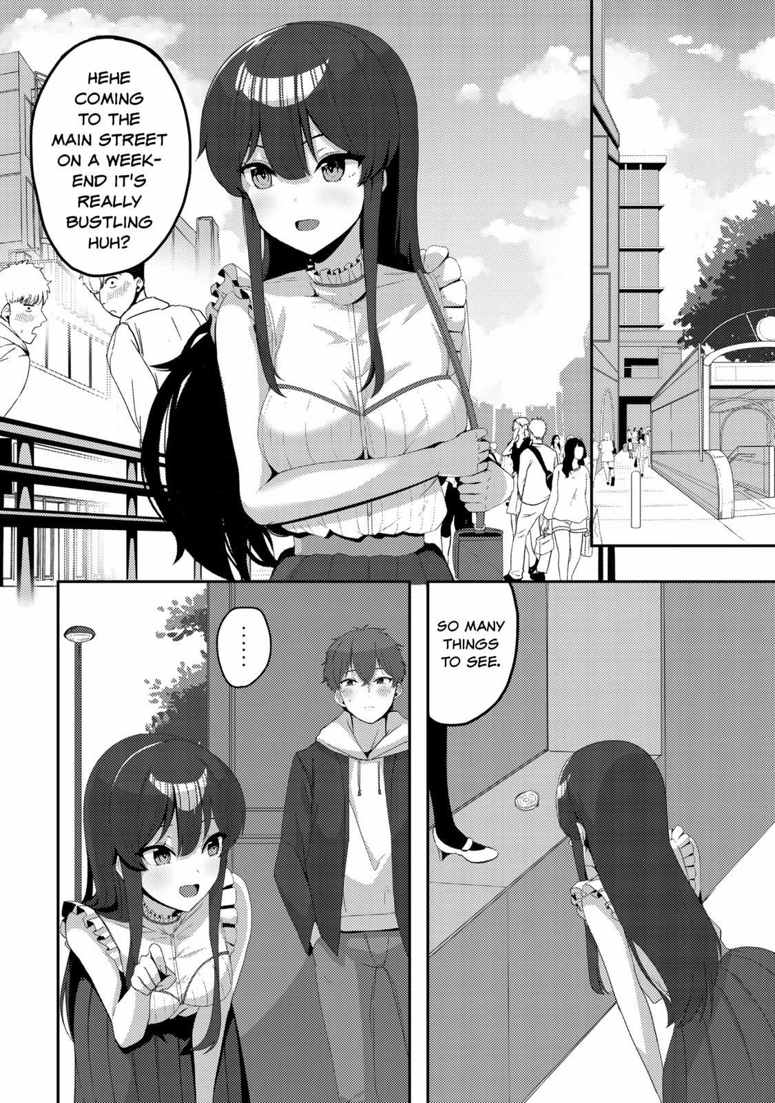 After I Rescued a Cold-Hearted, Black-Haired, Beautiful Girl, She Started Acting Sweet Only When We Were Alone