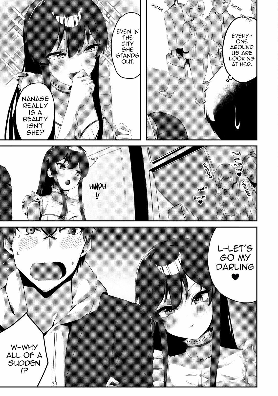 After I Rescued a Cold-Hearted, Black-Haired, Beautiful Girl, She Started Acting Sweet Only When We Were Alone