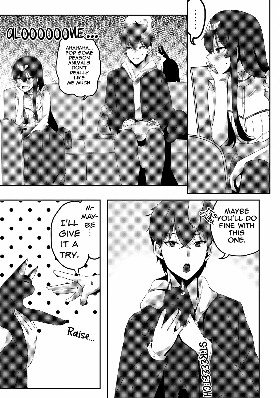 After I Rescued a Cold-Hearted, Black-Haired, Beautiful Girl, She Started Acting Sweet Only When We Were Alone