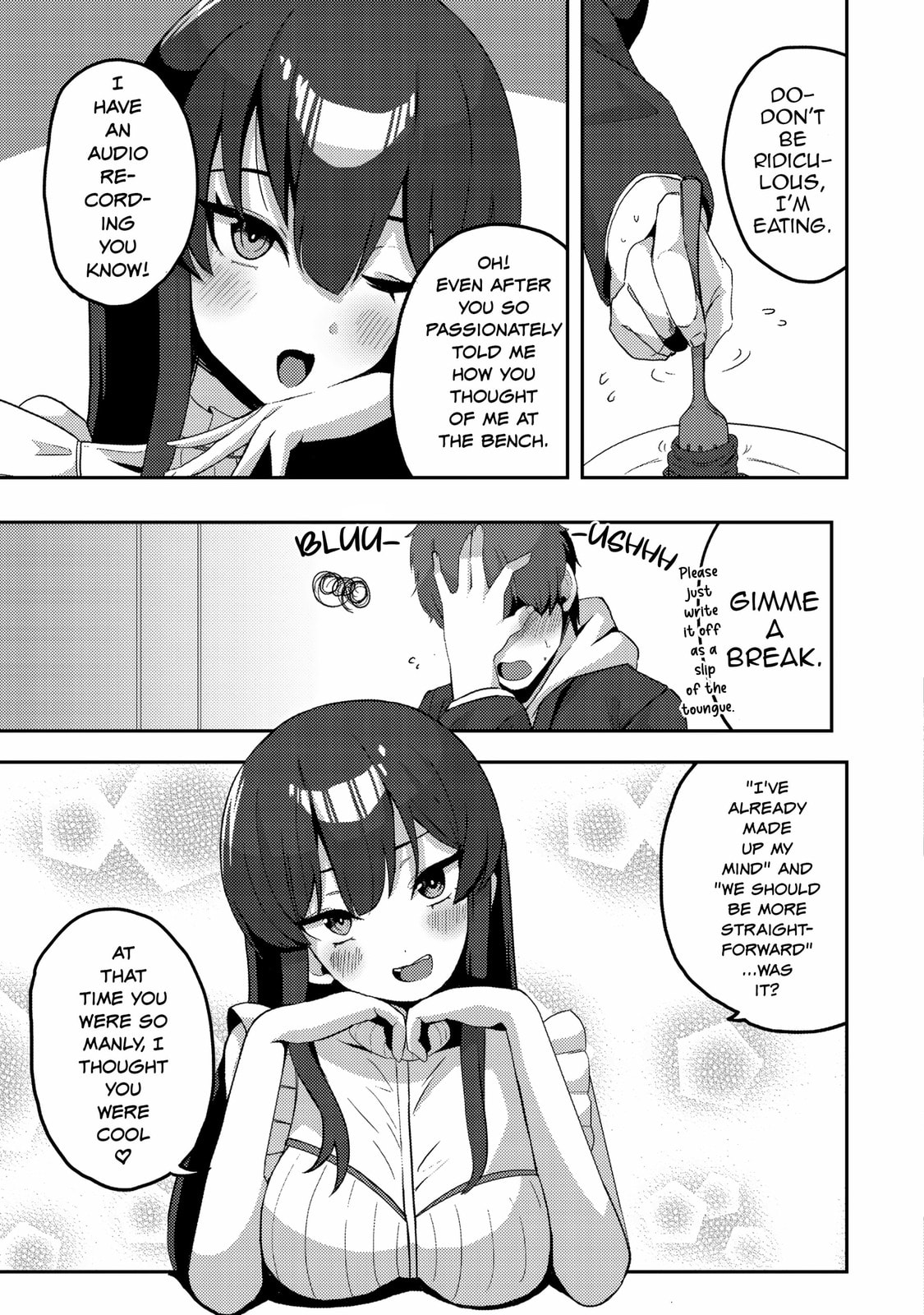 After I Rescued a Cold-Hearted, Black-Haired, Beautiful Girl, She Started Acting Sweet Only When We Were Alone