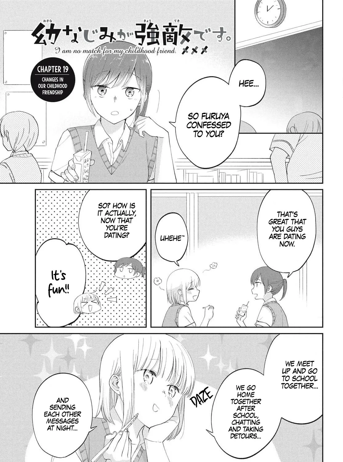 I Am No Match for My Childhood Friend