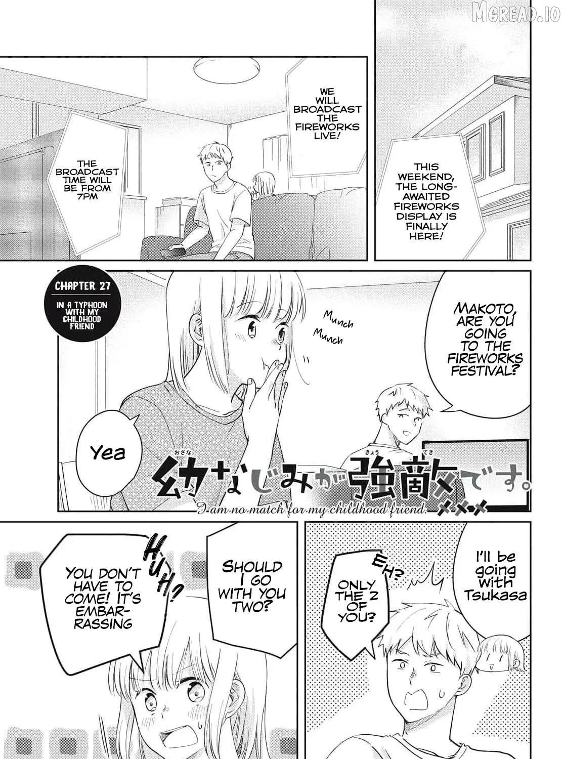 I Am No Match for My Childhood Friend