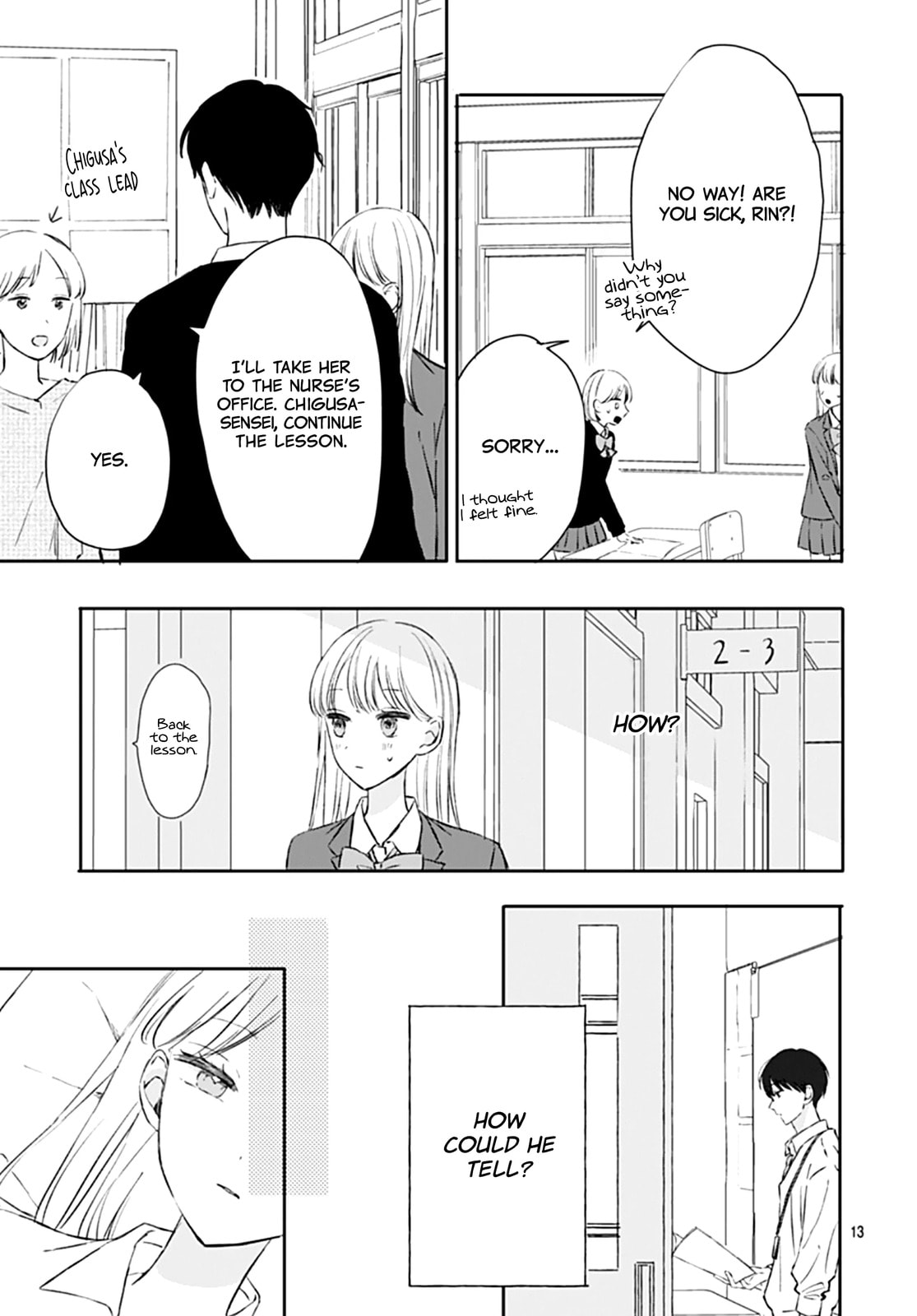 Heartbeat in a Corner