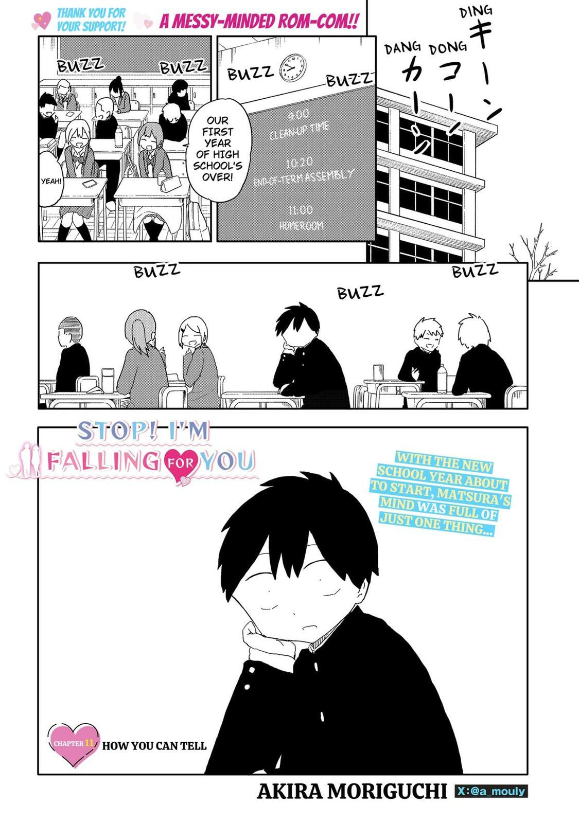 Stop! I'm Falling for You!