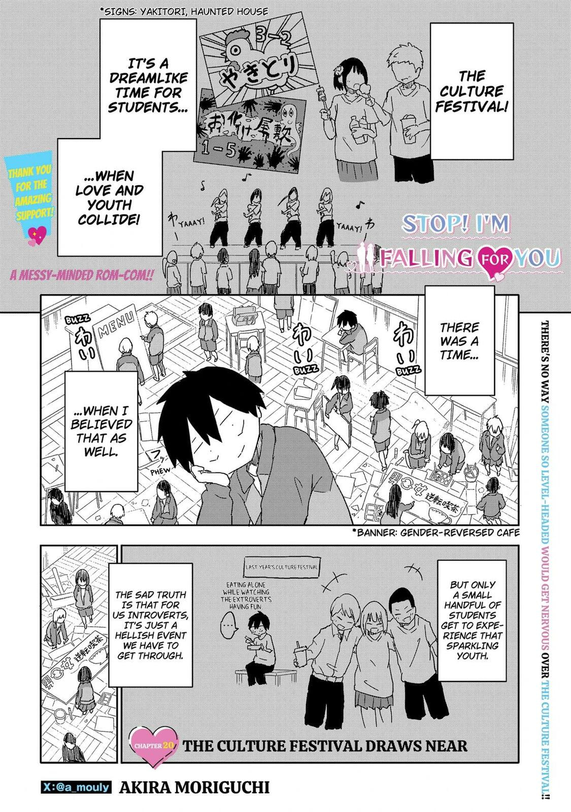 Stop! I'm Falling for You!