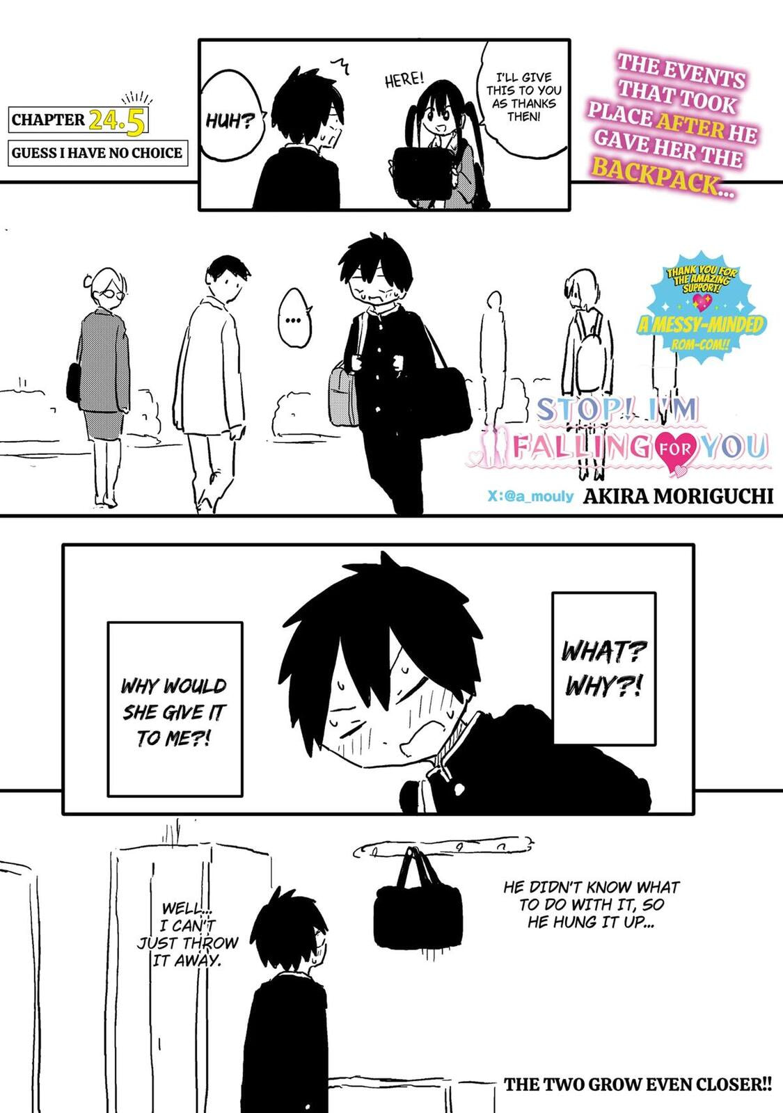 Stop! I'm Falling for You!