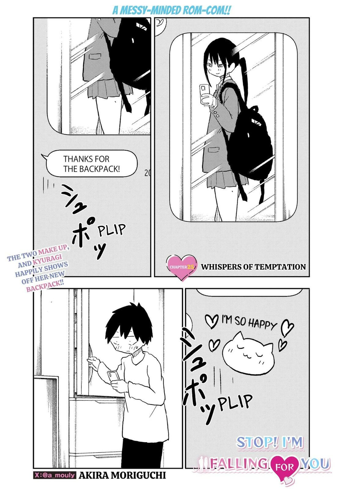 Stop! I'm Falling for You!