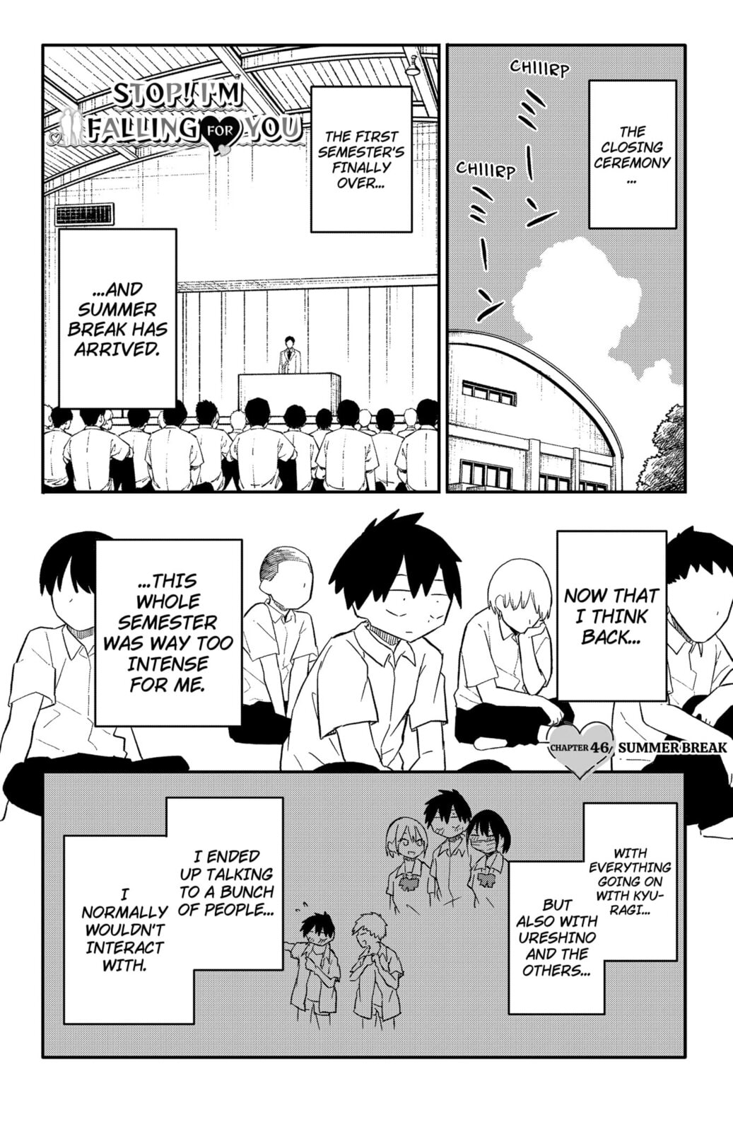 Stop! I'm Falling for You!