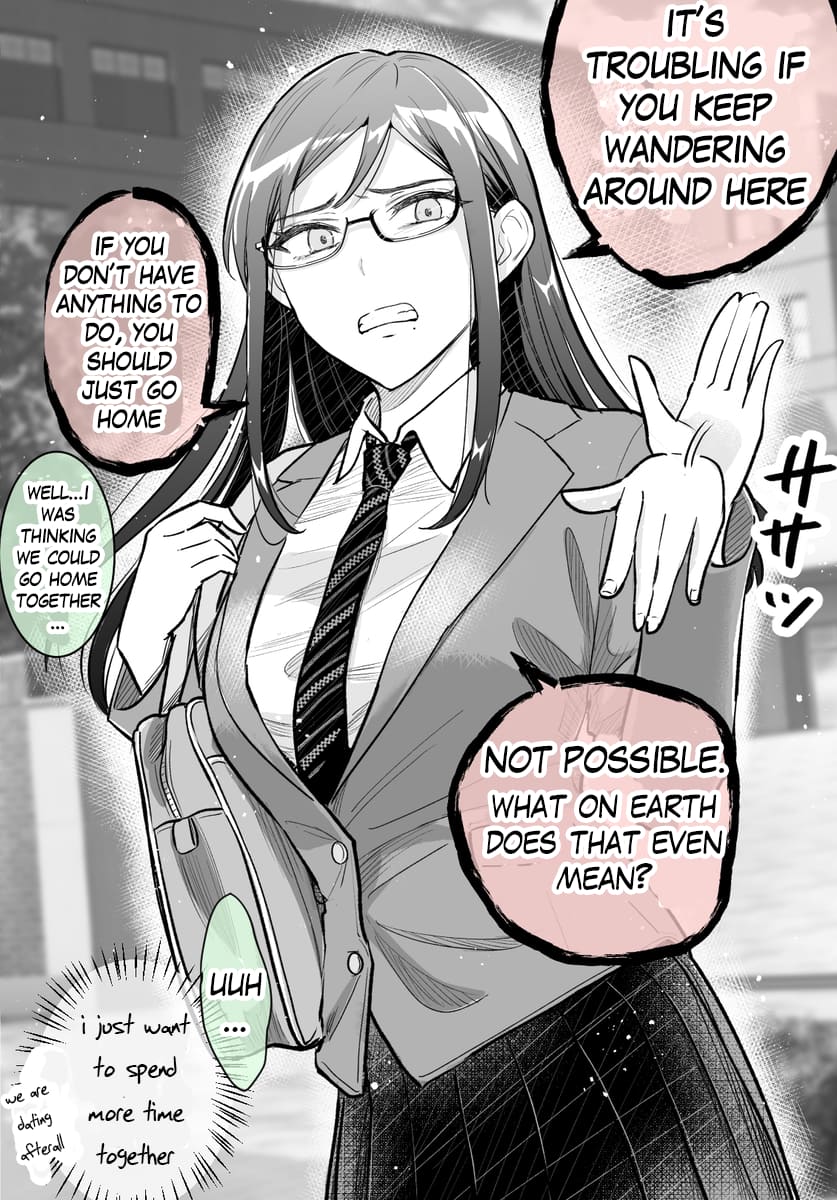 Katabutsu-kei Joshi ni Kokuhaku shitemita Katabutsu-kei Joshi ni Kokuhaku shitemita