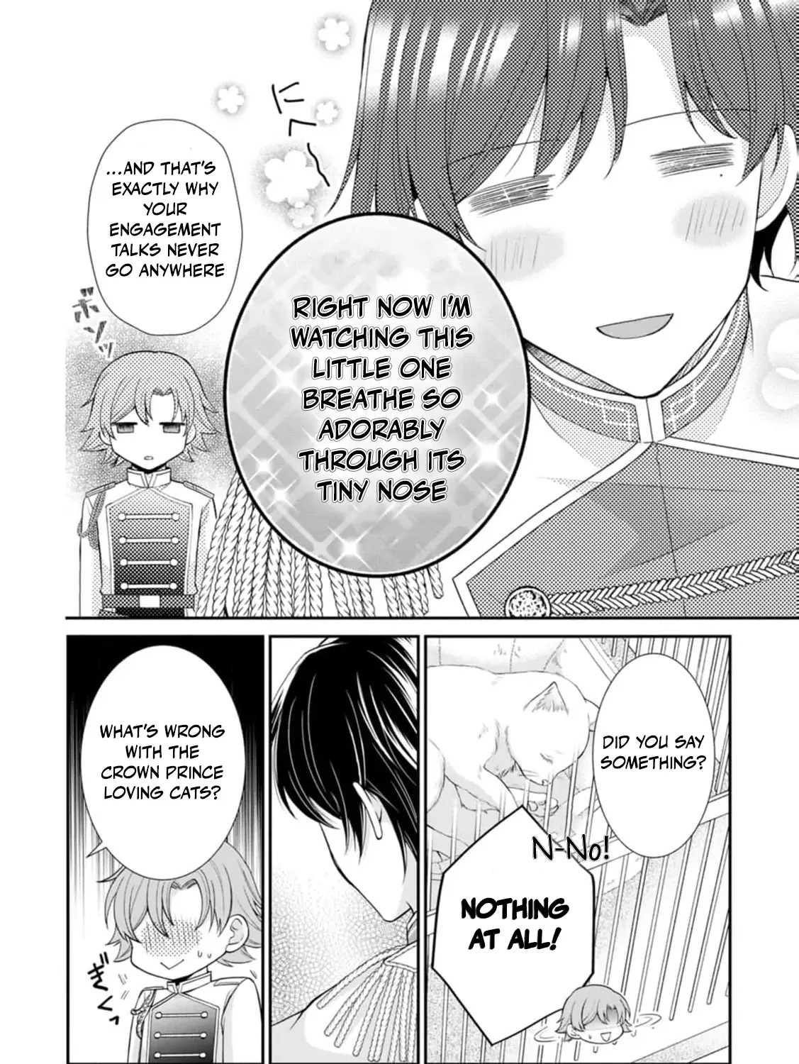 The Villainess Cursed into a Cat is Taken in by the Crown Prince