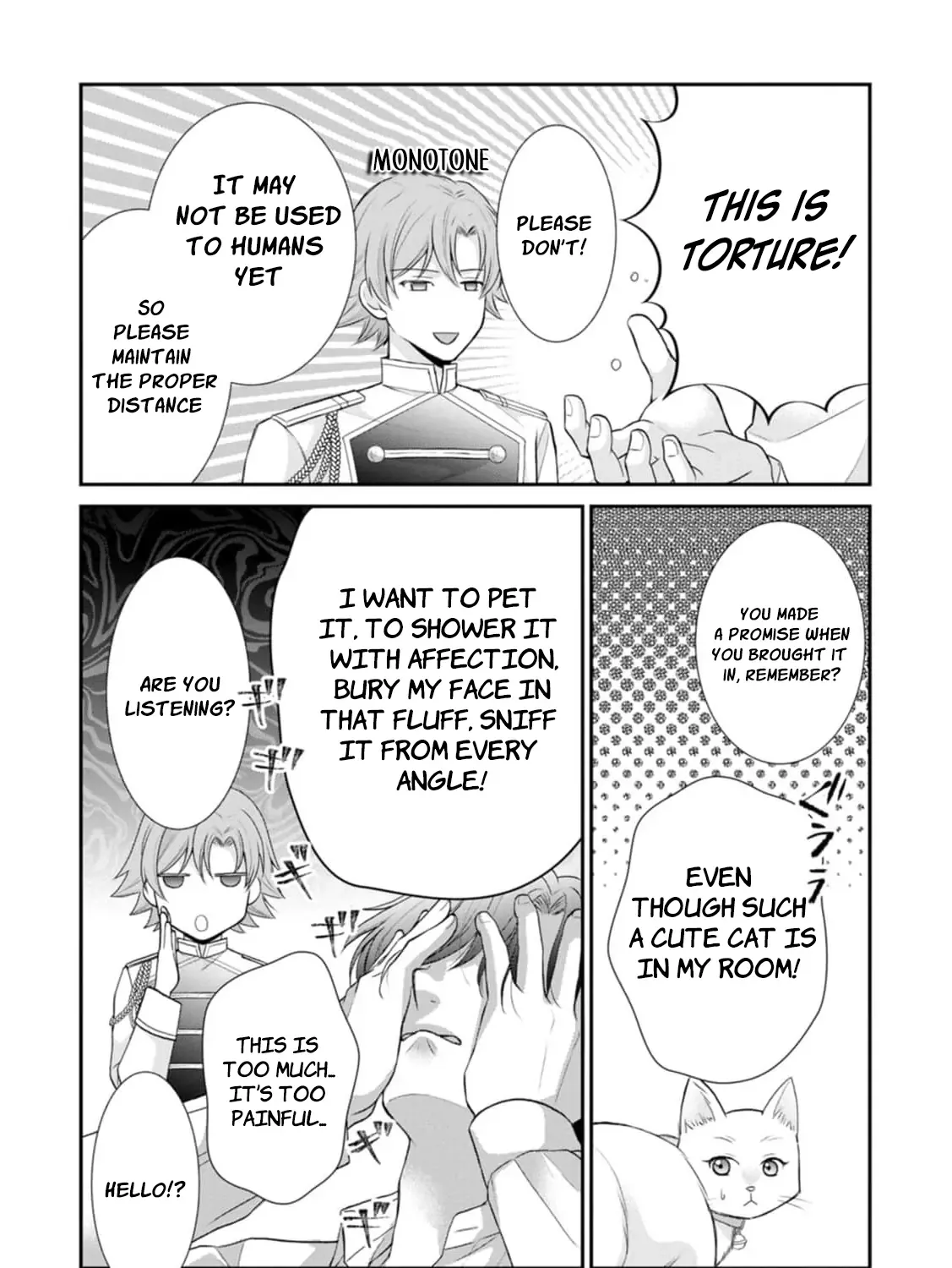 The Villainess Cursed into a Cat is Taken in by the Crown Prince