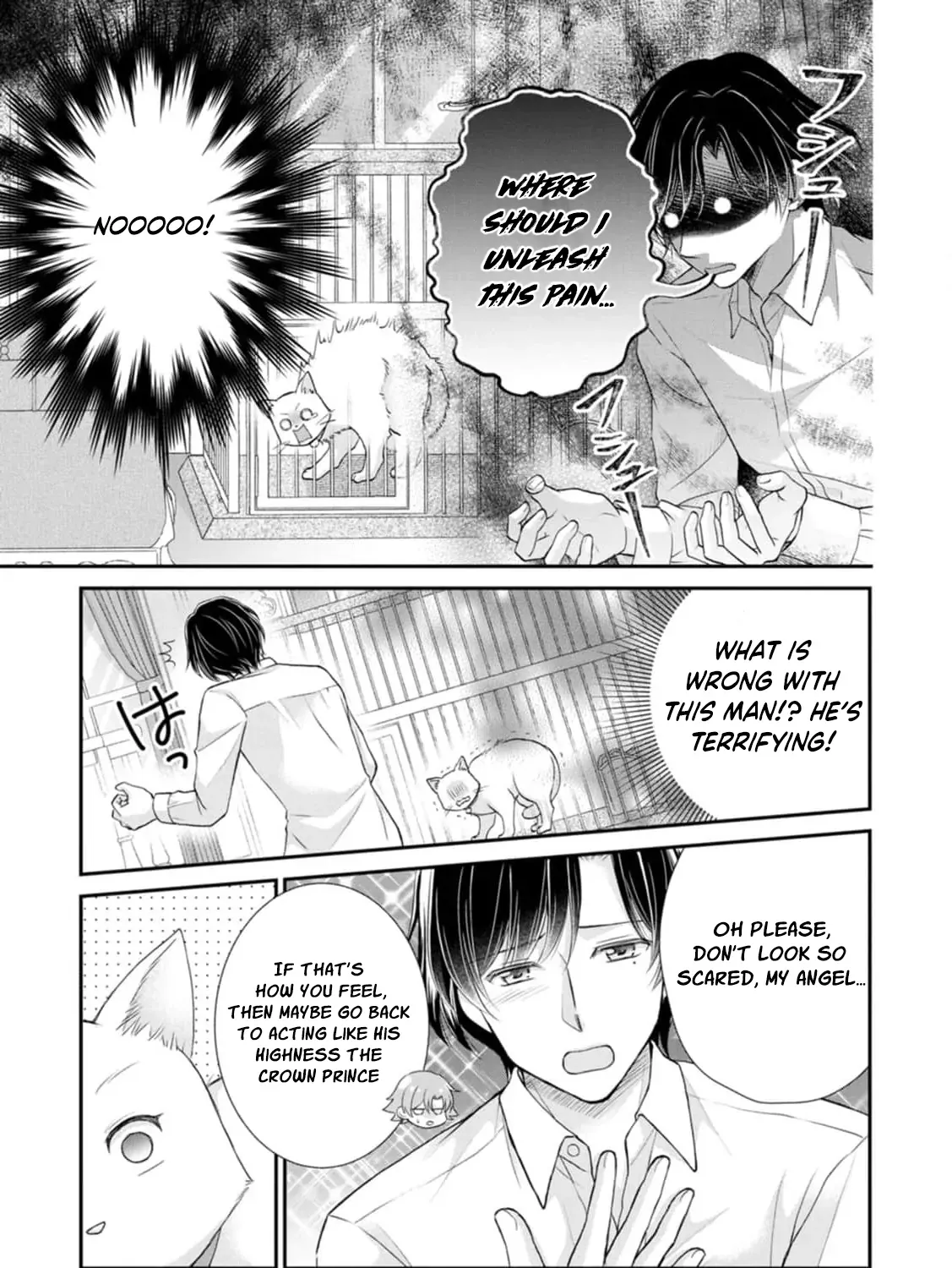 The Villainess Cursed into a Cat is Taken in by the Crown Prince