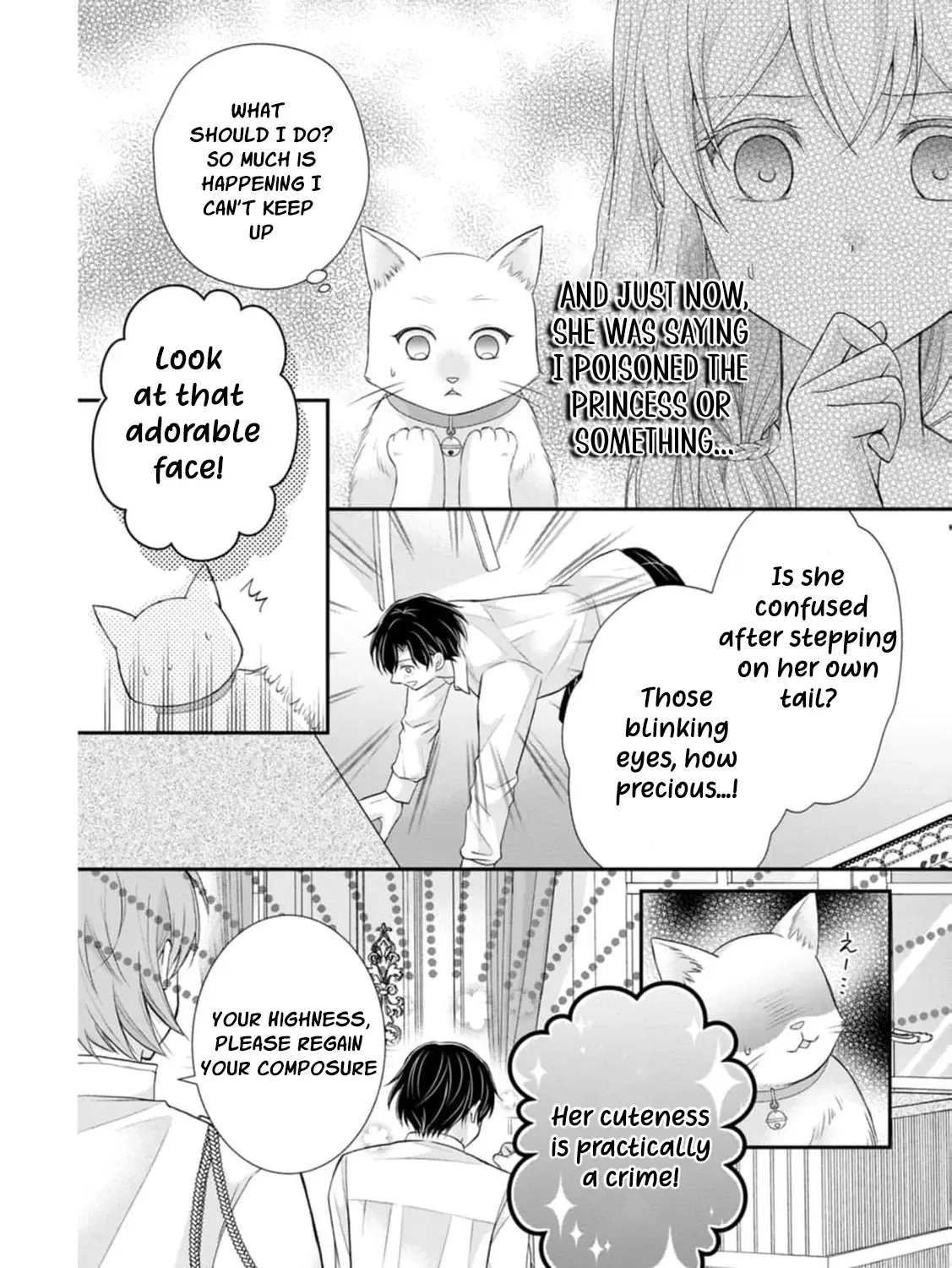 The Villainess Cursed into a Cat is Taken in by the Crown Prince