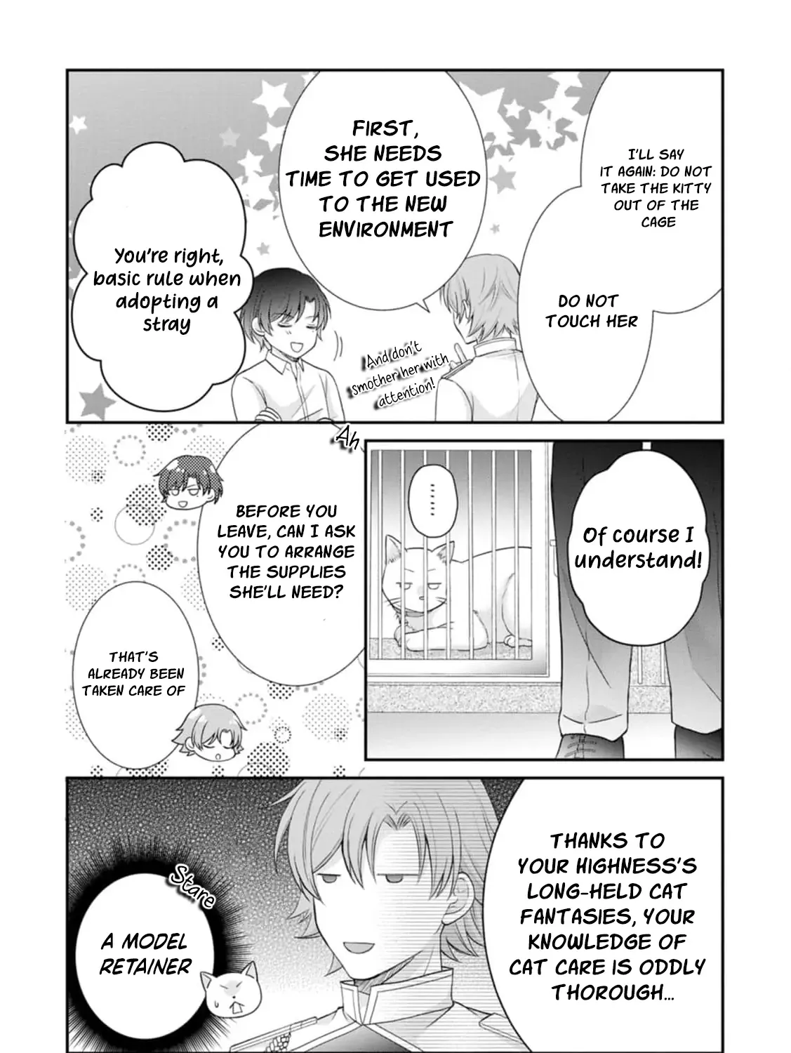 The Villainess Cursed into a Cat is Taken in by the Crown Prince