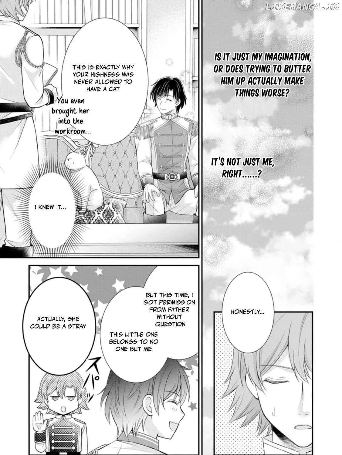 The Villainess Cursed into a Cat is Taken in by the Crown Prince