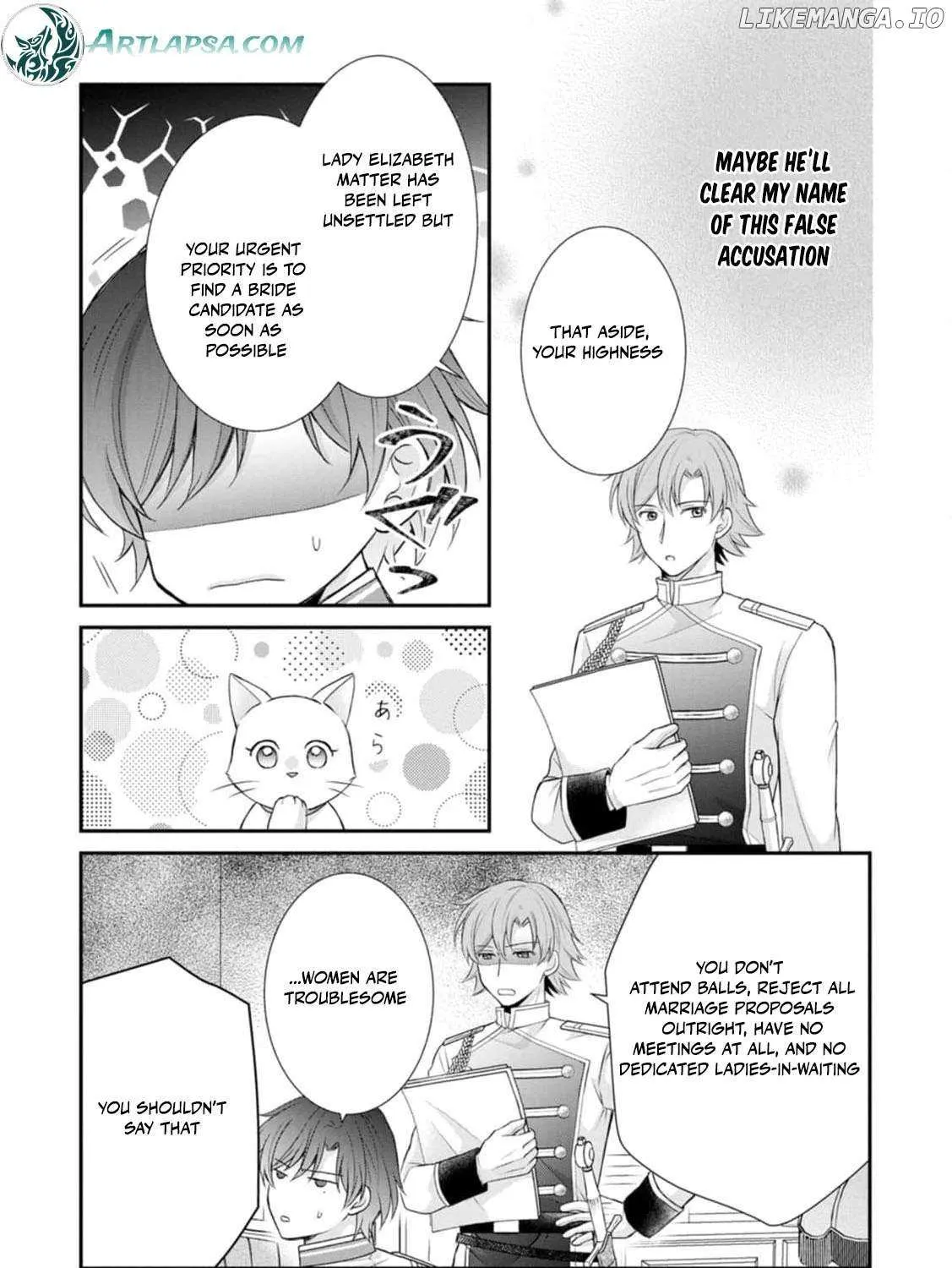 The Villainess Cursed into a Cat is Taken in by the Crown Prince