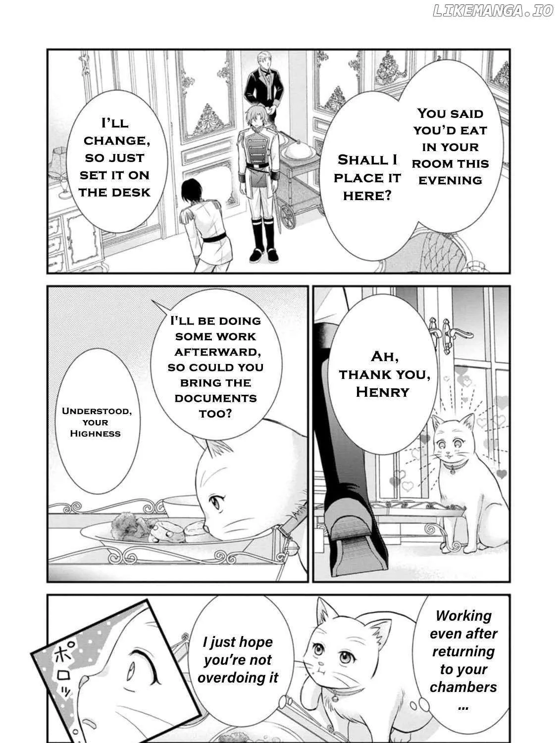 The Villainess Cursed into a Cat is Taken in by the Crown Prince