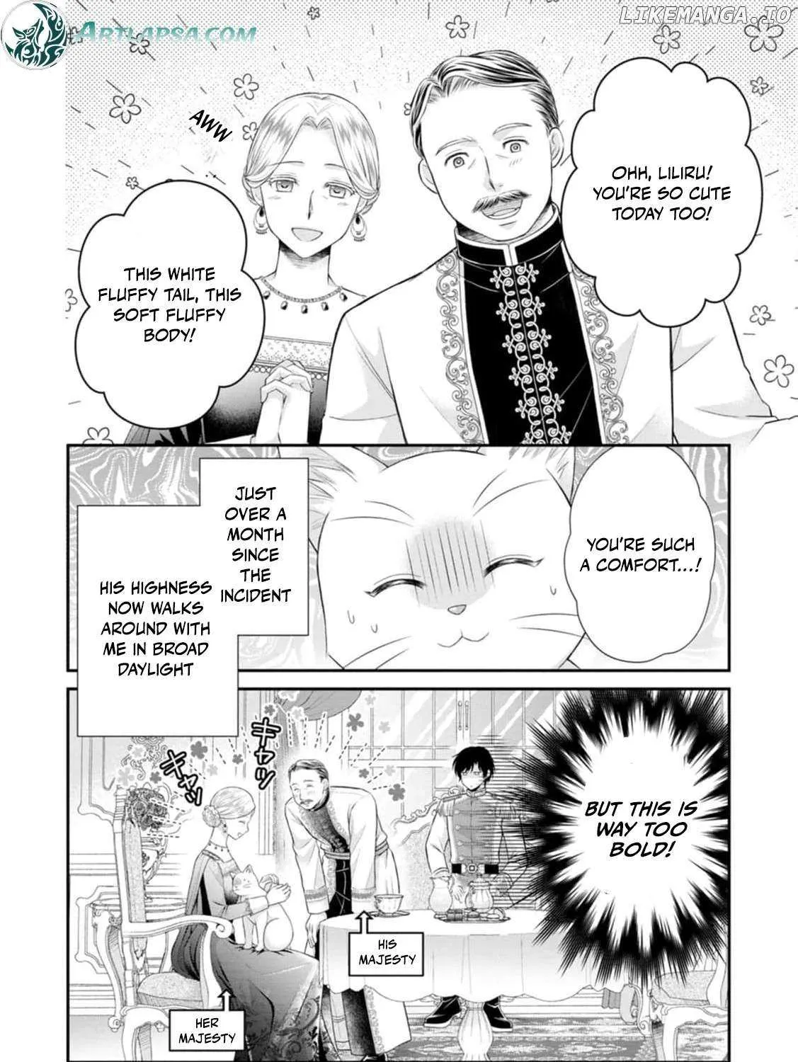 The Villainess Cursed into a Cat is Taken in by the Crown Prince