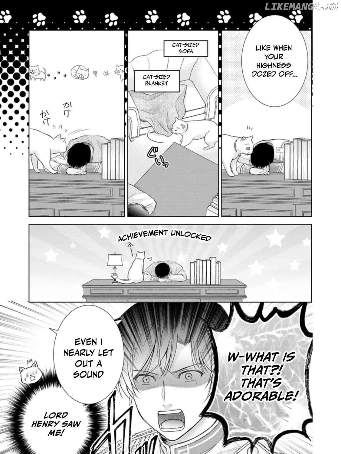 The Villainess Cursed into a Cat is Taken in by the Crown Prince