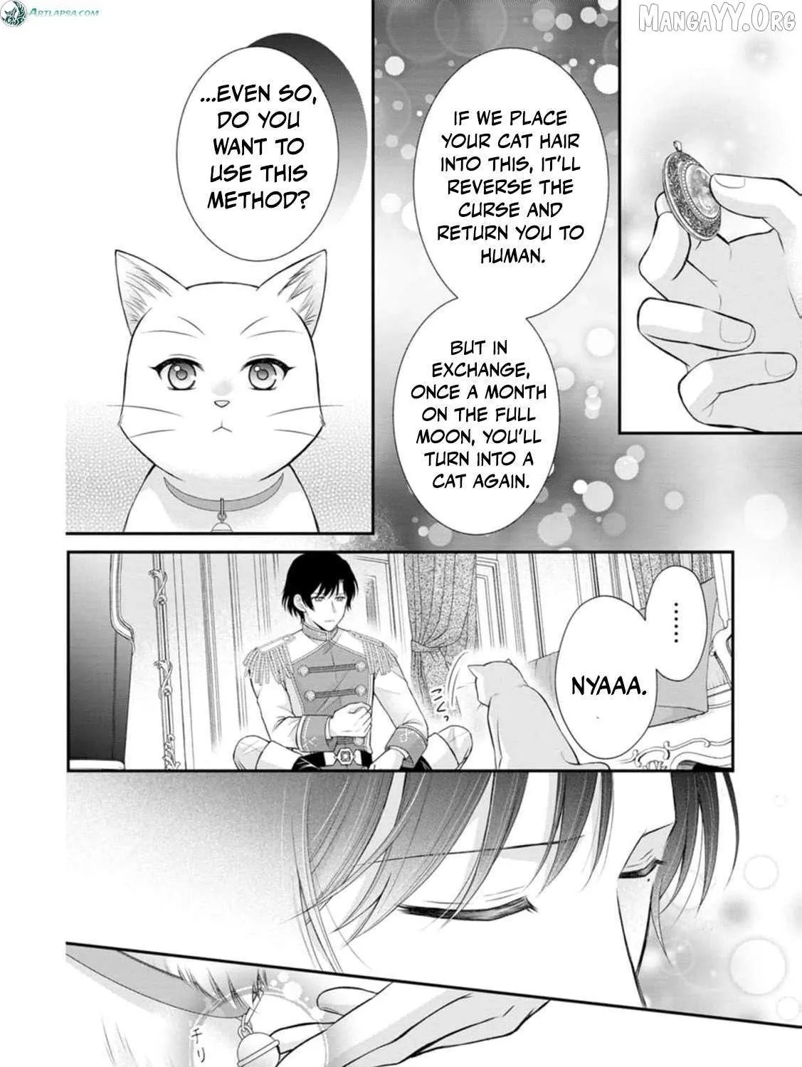 The Villainess Cursed into a Cat is Taken in by the Crown Prince