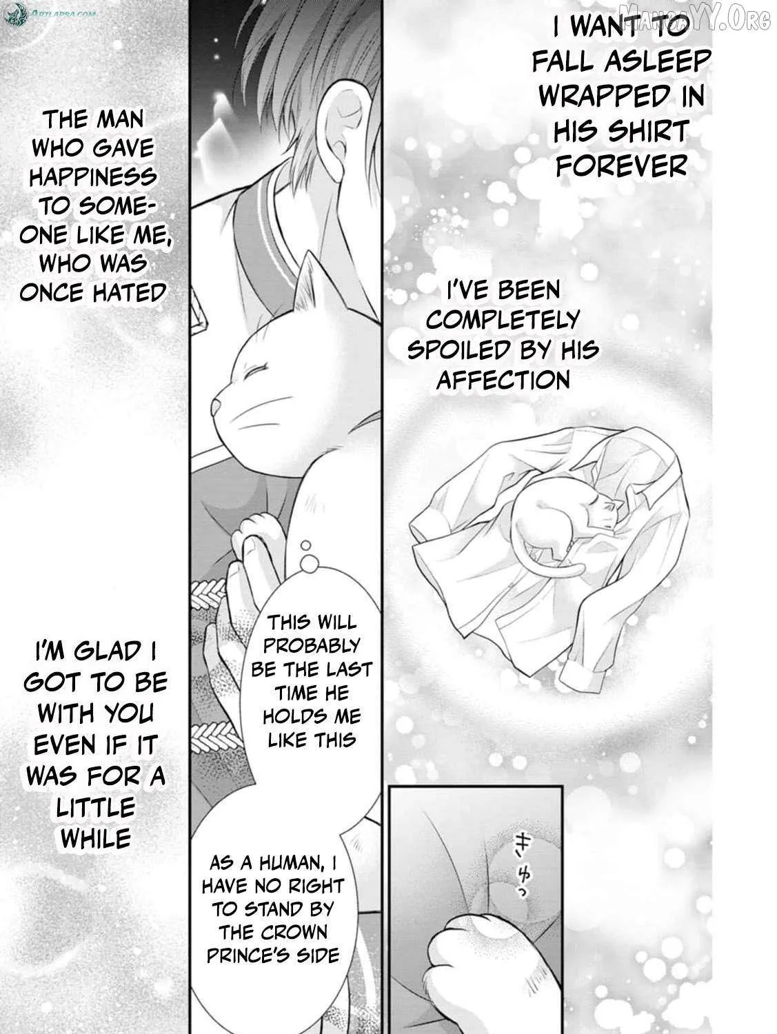 The Villainess Cursed into a Cat is Taken in by the Crown Prince