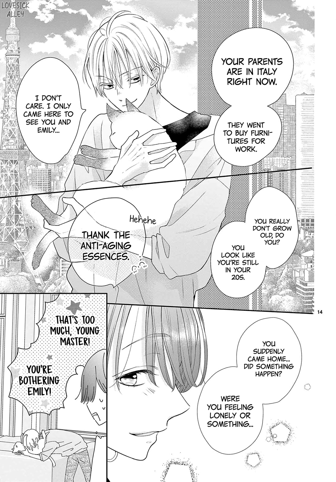 Shared House Kitten Blue