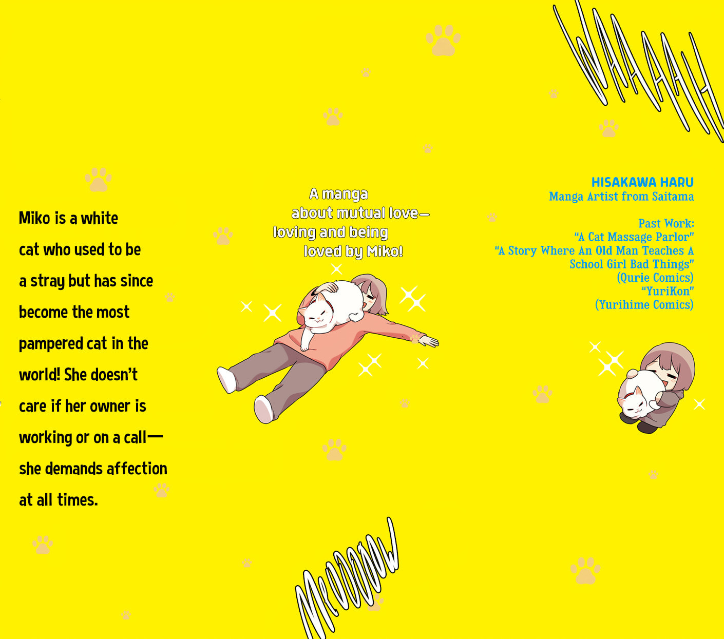 Miko, A White Cat That Wants To Be Loved