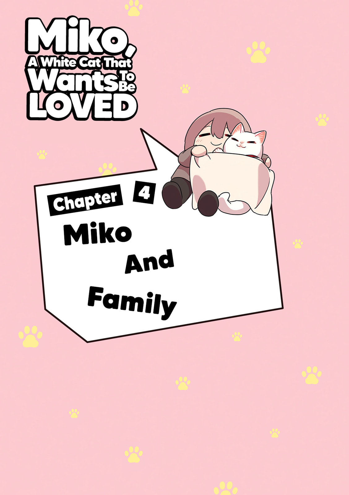 Miko, A White Cat That Wants To Be Loved