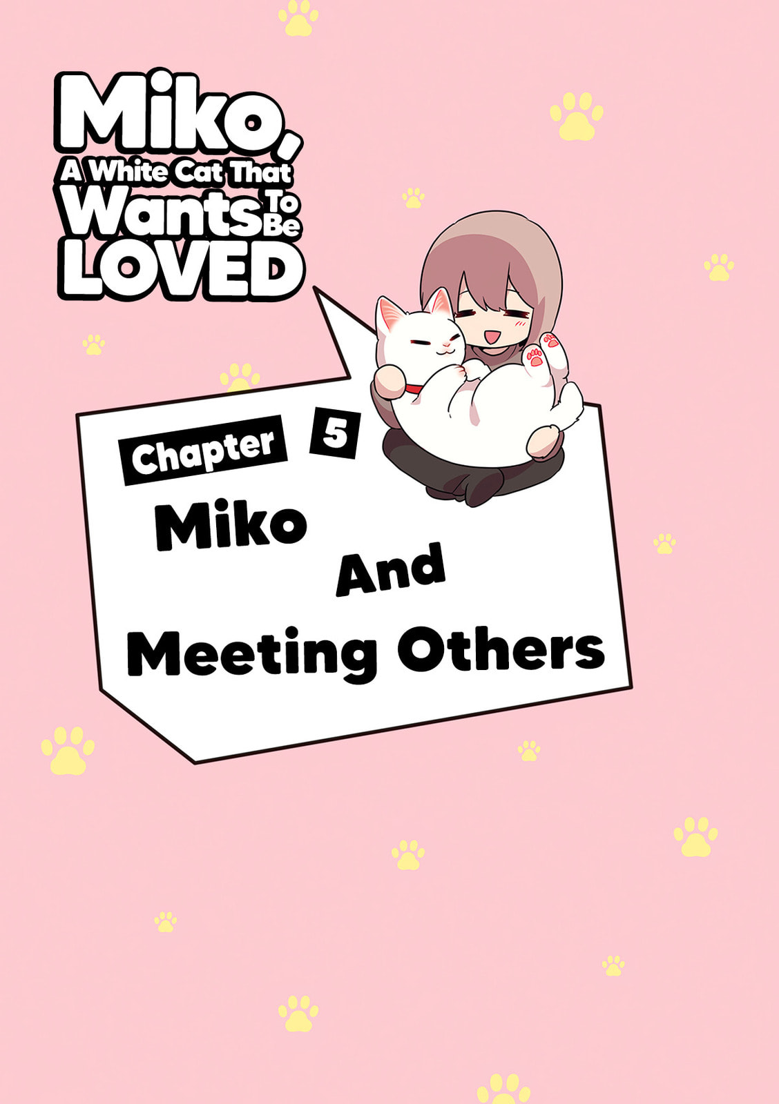 Miko, A White Cat That Wants To Be Loved