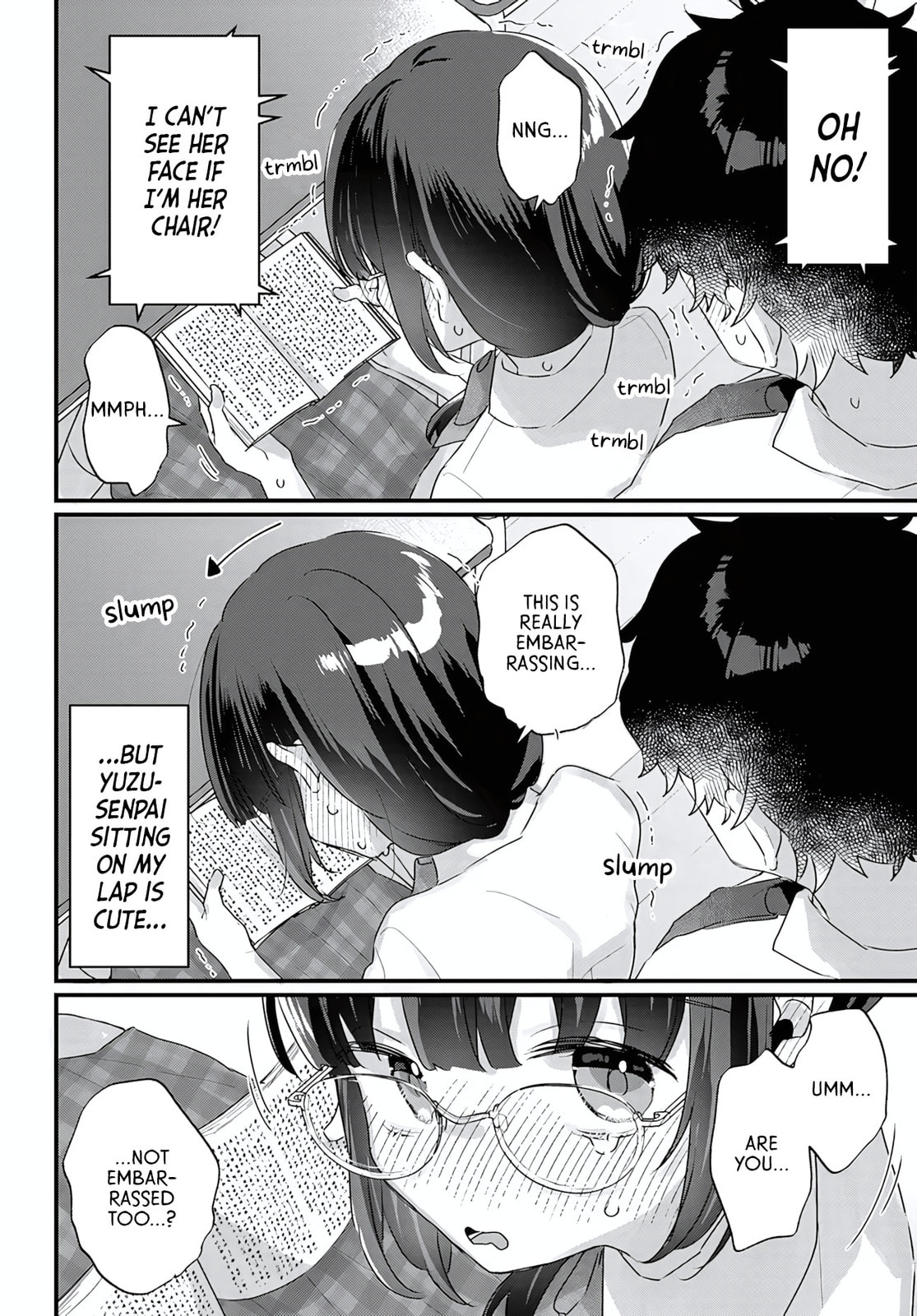 After I Let The Small And Cute Intellectual Senior Of The Literature Club Sit On My Lap, She Started Sitting There Every Day