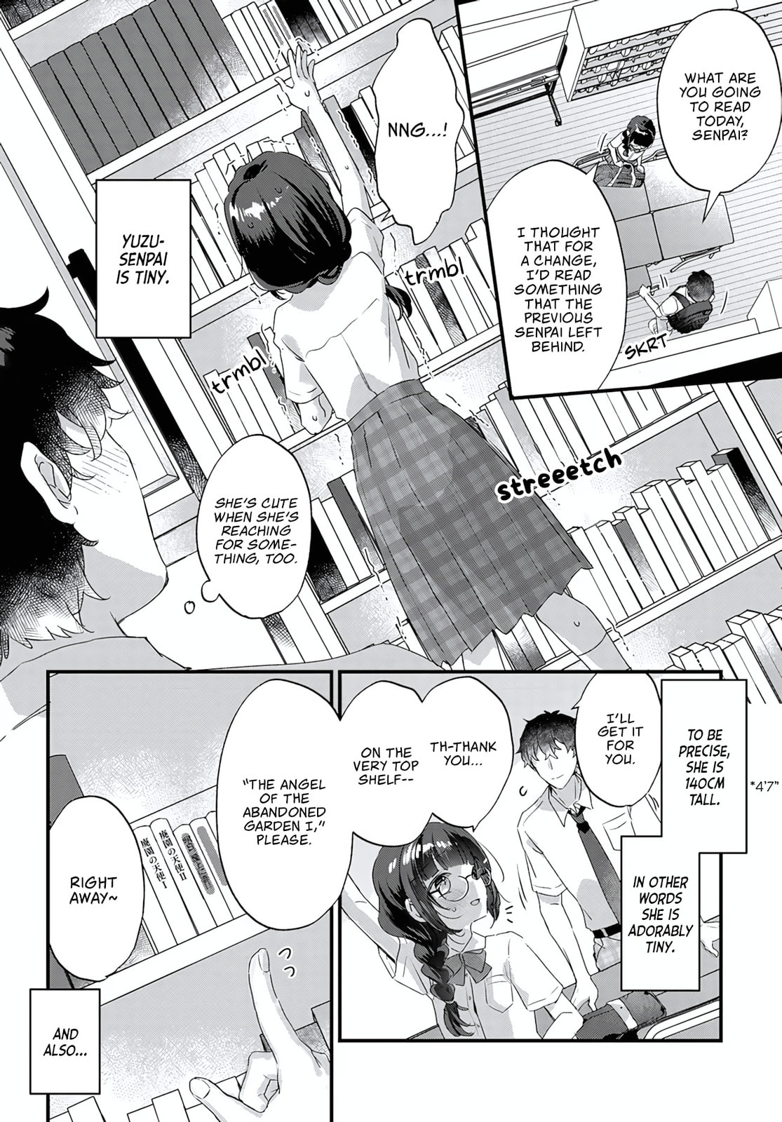 After I Let The Small And Cute Intellectual Senior Of The Literature Club Sit On My Lap, She Started Sitting There Every Day