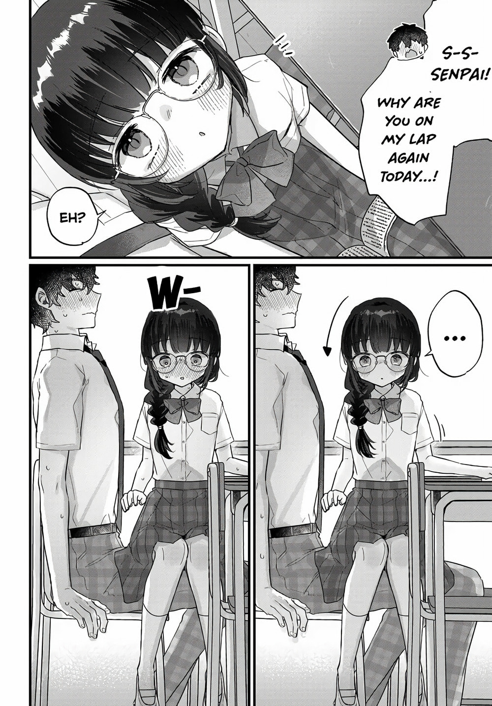 After I Let The Small And Cute Intellectual Senior Of The Literature Club Sit On My Lap, She Started Sitting There Every Day