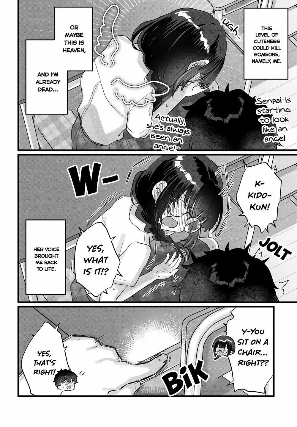 After I Let The Small And Cute Intellectual Senior Of The Literature Club Sit On My Lap, She Started Sitting There Every Day