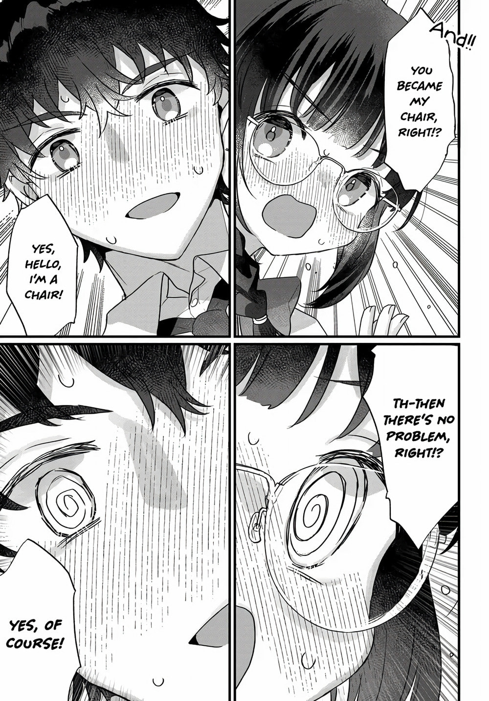 After I Let The Small And Cute Intellectual Senior Of The Literature Club Sit On My Lap, She Started Sitting There Every Day