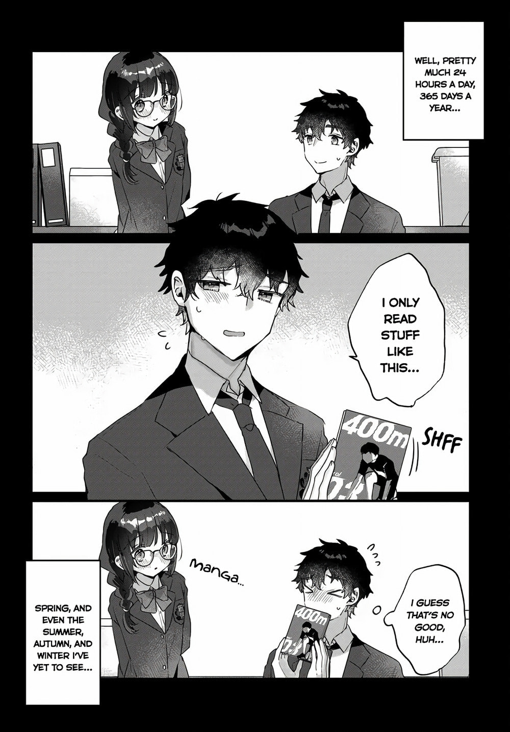 After I Let The Small And Cute Intellectual Senior Of The Literature Club Sit On My Lap, She Started Sitting There Every Day