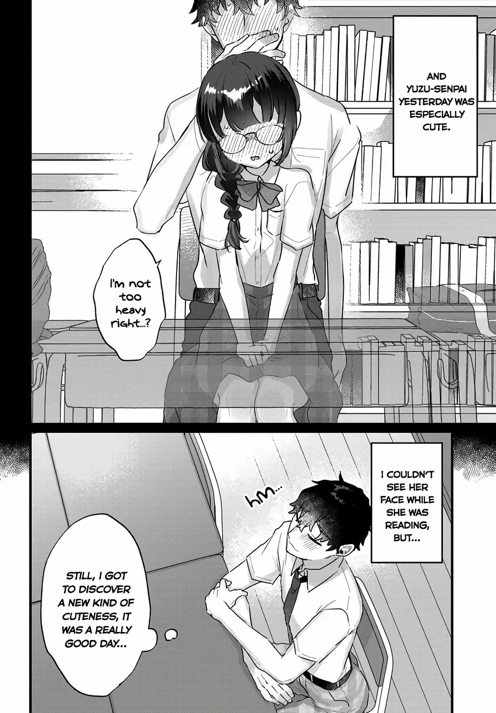 After I Let The Small And Cute Intellectual Senior Of The Literature Club Sit On My Lap, She Started Sitting There Every Day