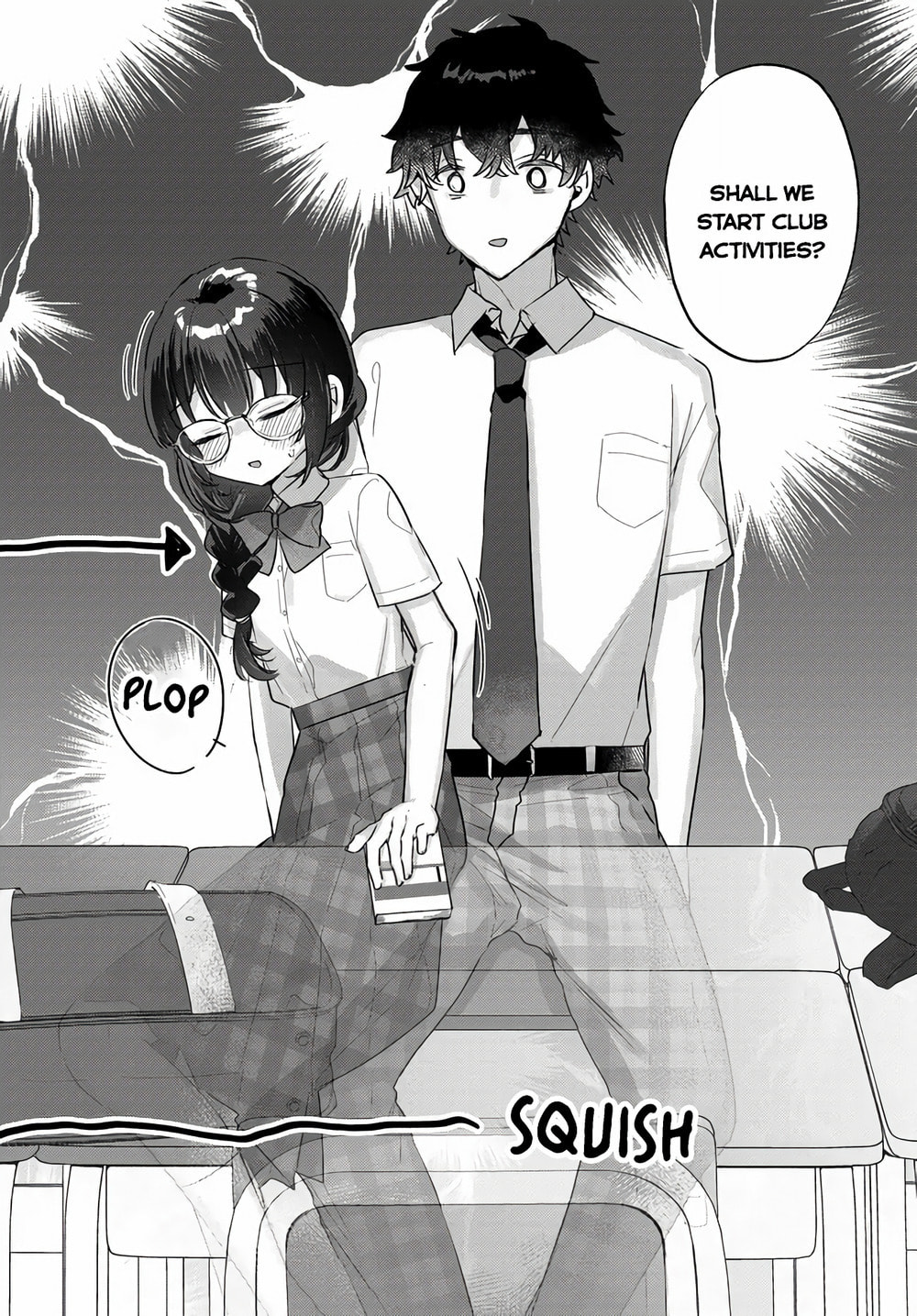 After I Let The Small And Cute Intellectual Senior Of The Literature Club Sit On My Lap, She Started Sitting There Every Day