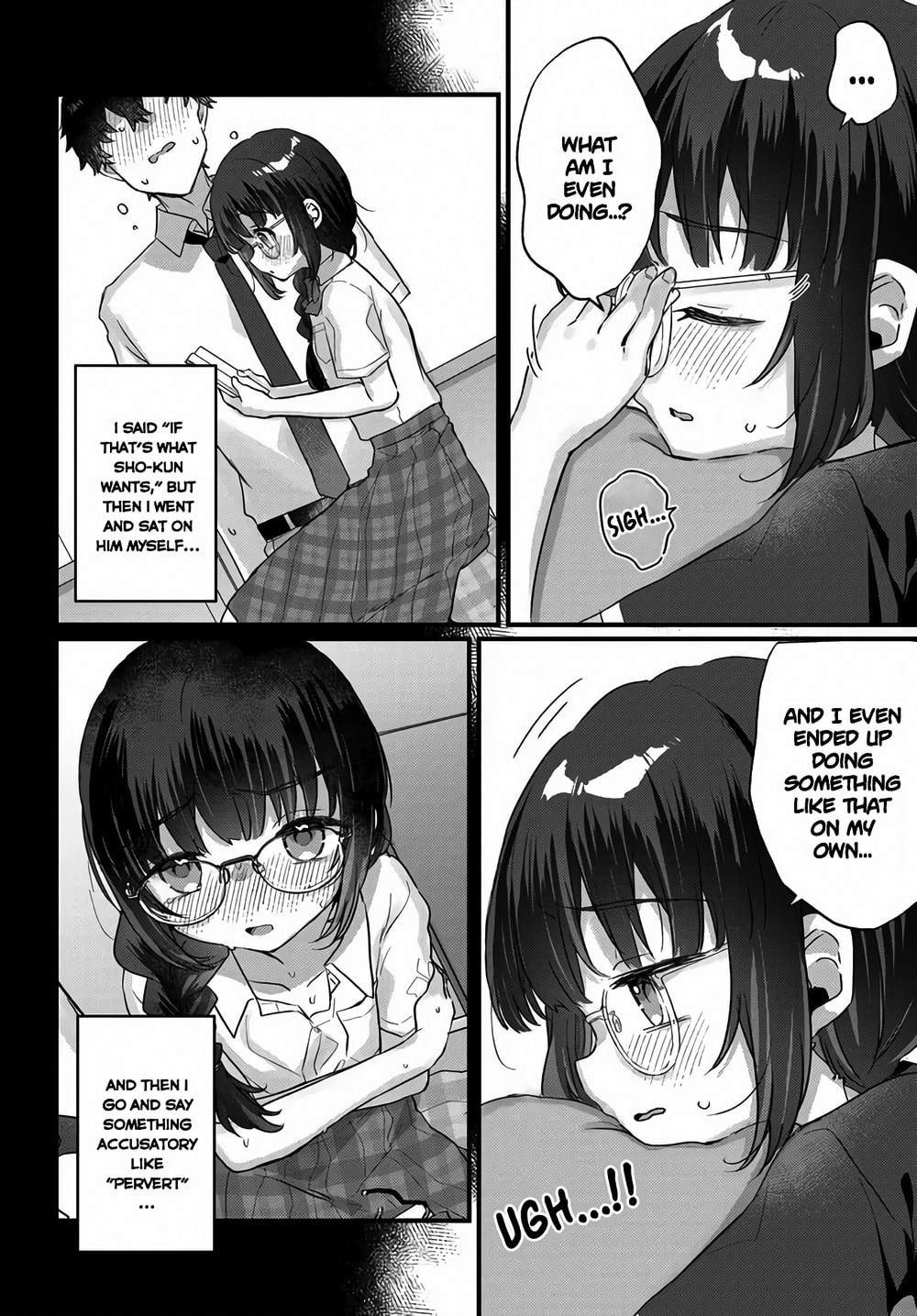 After I Let The Small And Cute Intellectual Senior Of The Literature Club Sit On My Lap, She Started Sitting There Every Day