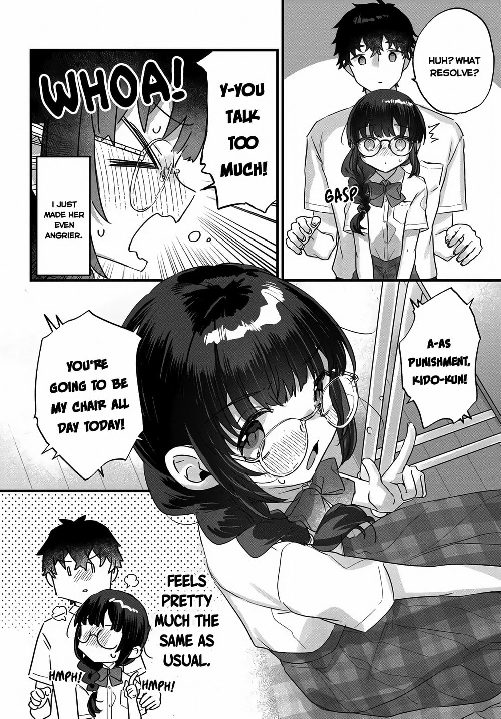 After I Let The Small And Cute Intellectual Senior Of The Literature Club Sit On My Lap, She Started Sitting There Every Day