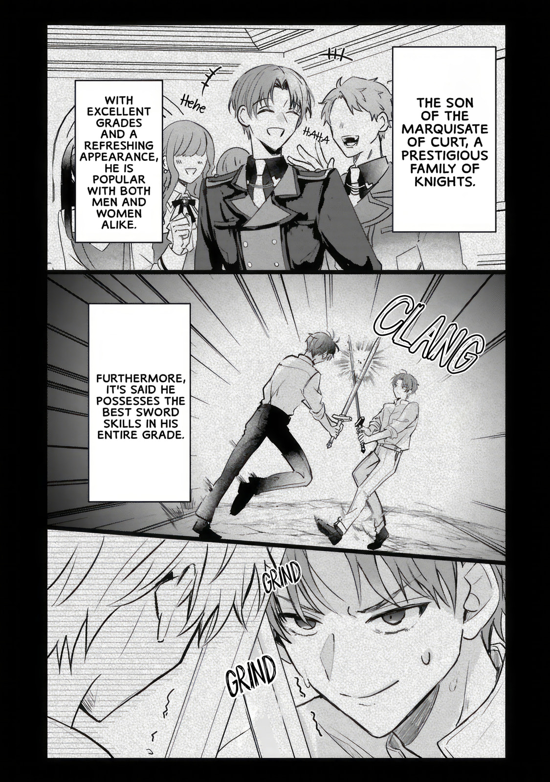 A Love-Distrusting Noble Lady Doesn't Notice the Cold Knight's Devotion