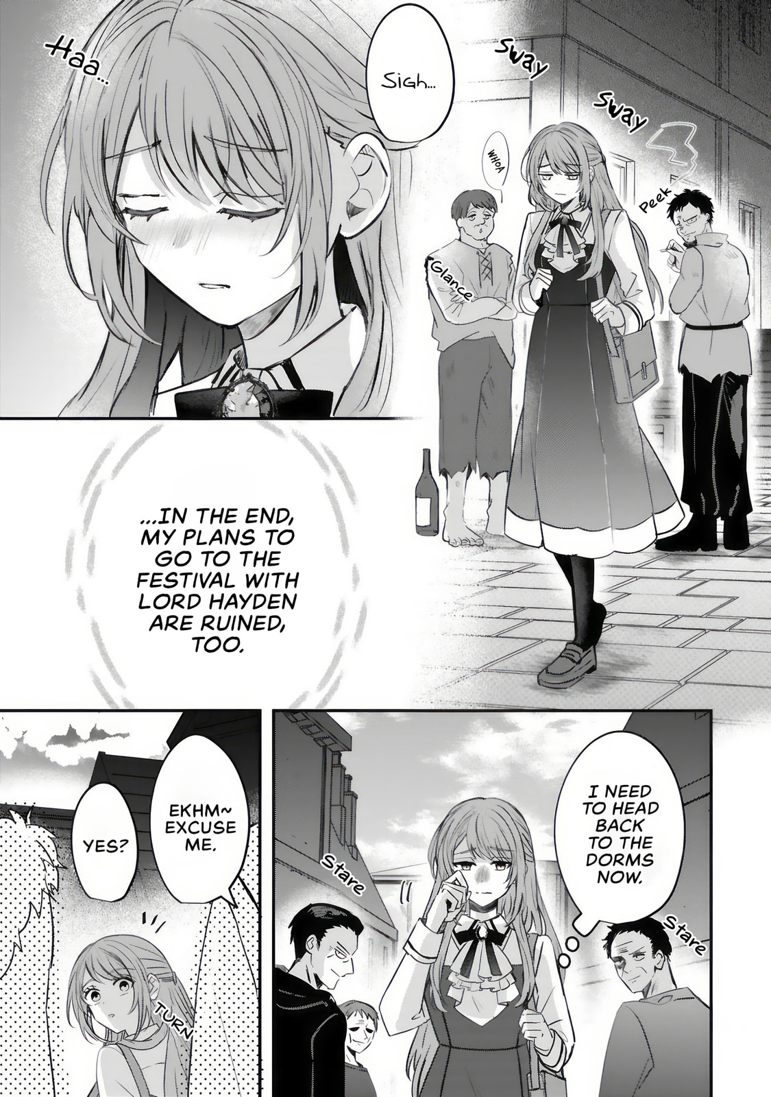 A Love-Distrusting Noble Lady Doesn't Notice the Cold Knight's Devotion