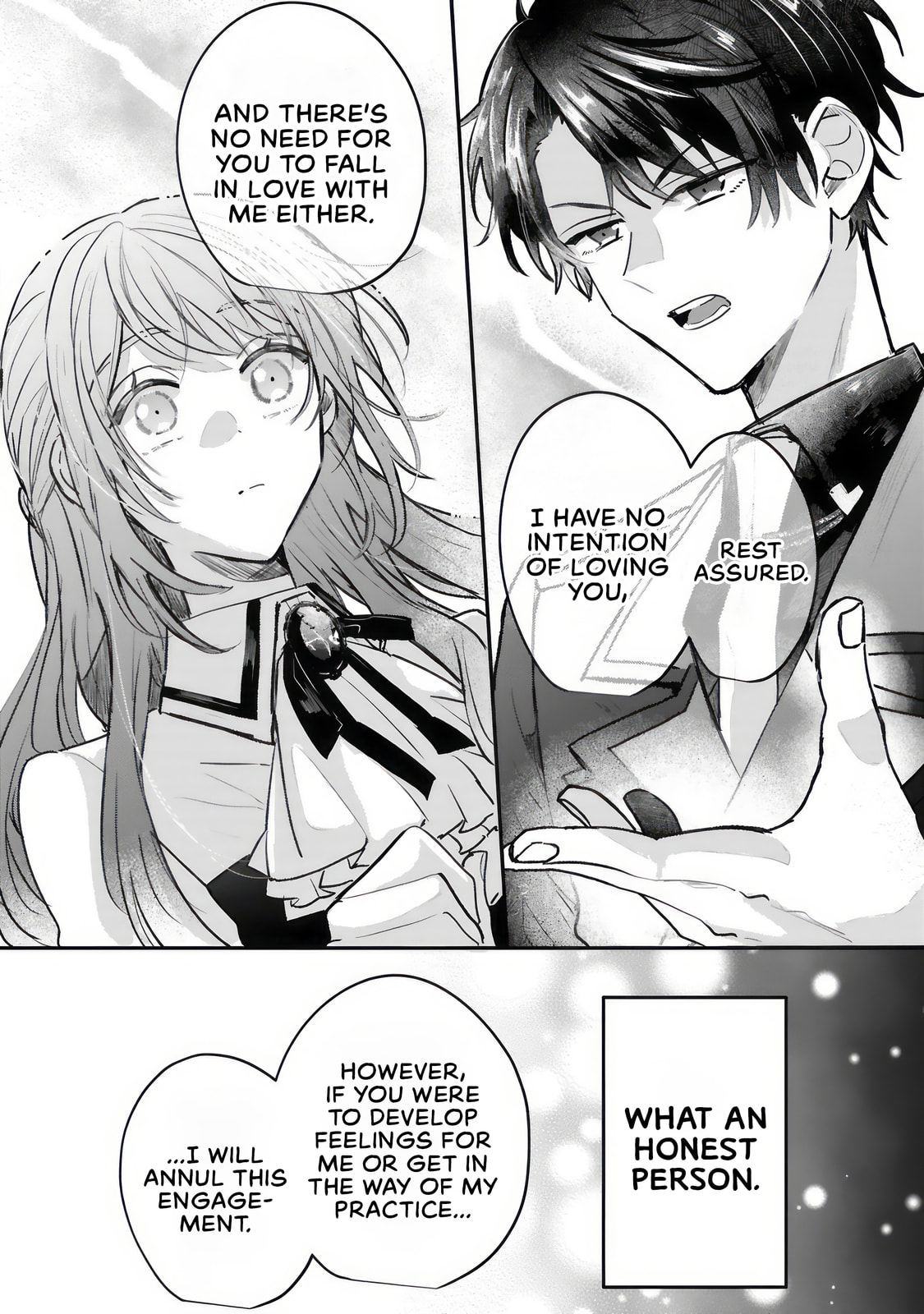A Love-Distrusting Noble Lady Doesn't Notice the Cold Knight's Devotion