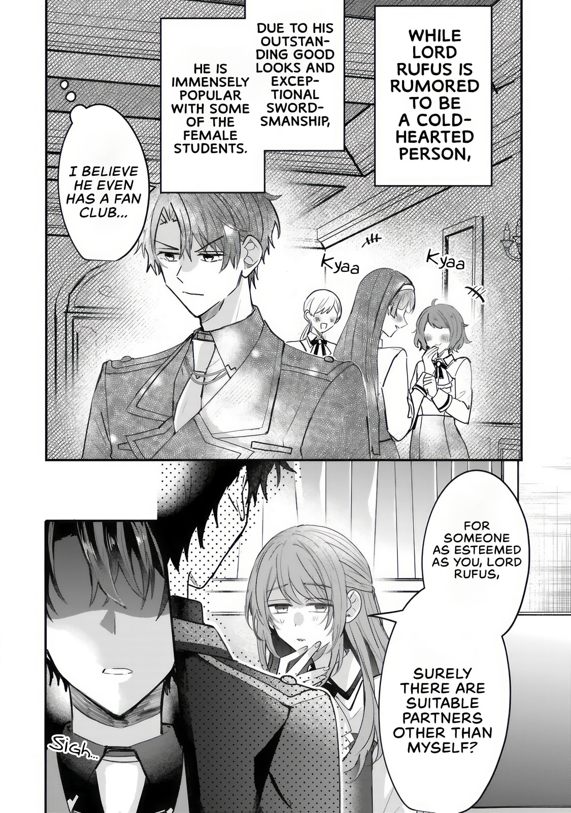 A Love-Distrusting Noble Lady Doesn't Notice the Cold Knight's Devotion