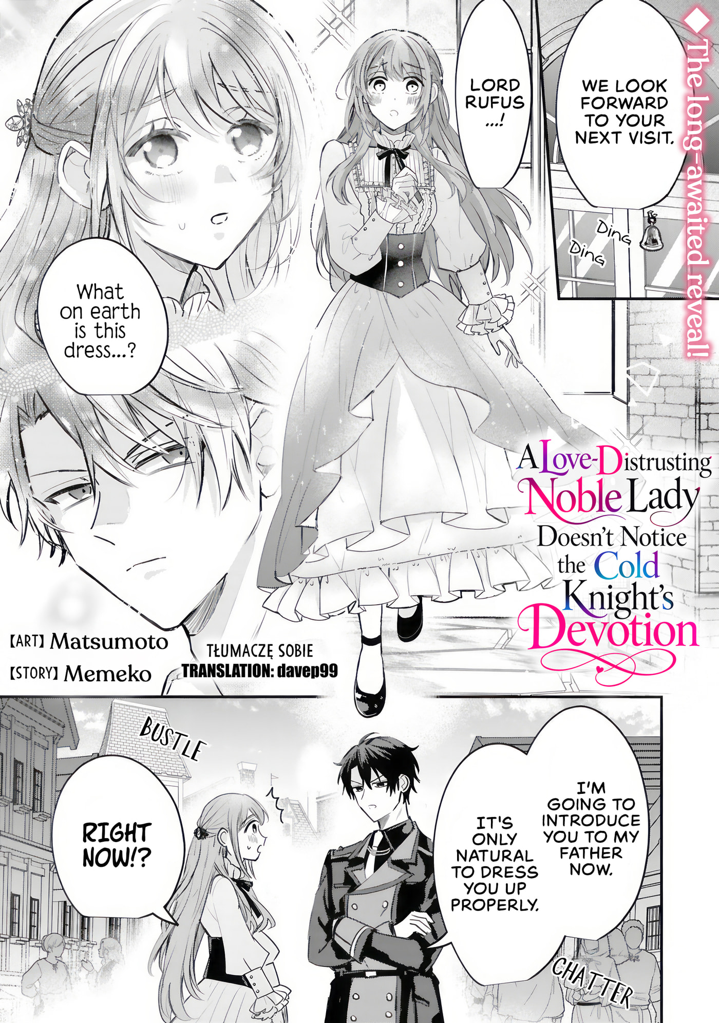 A Love-Distrusting Noble Lady Doesn't Notice the Cold Knight's Devotion