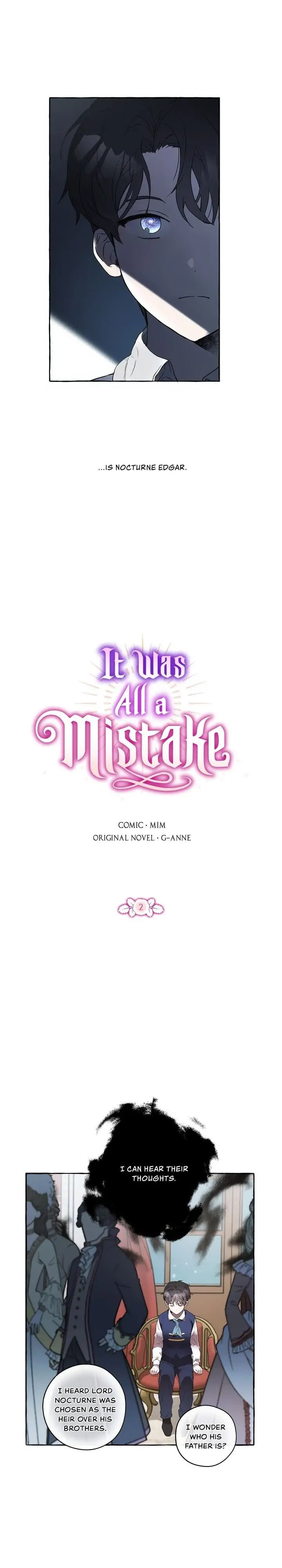 It Was All a Mistake