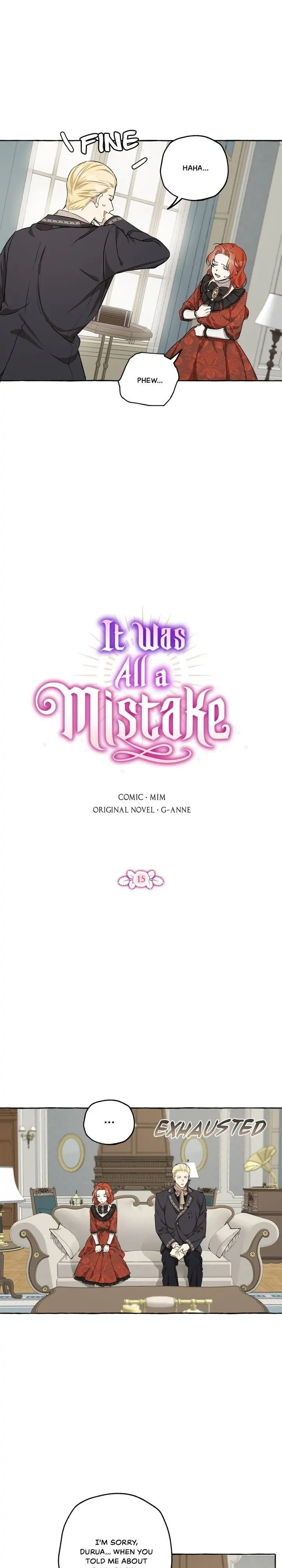 It Was All a Mistake