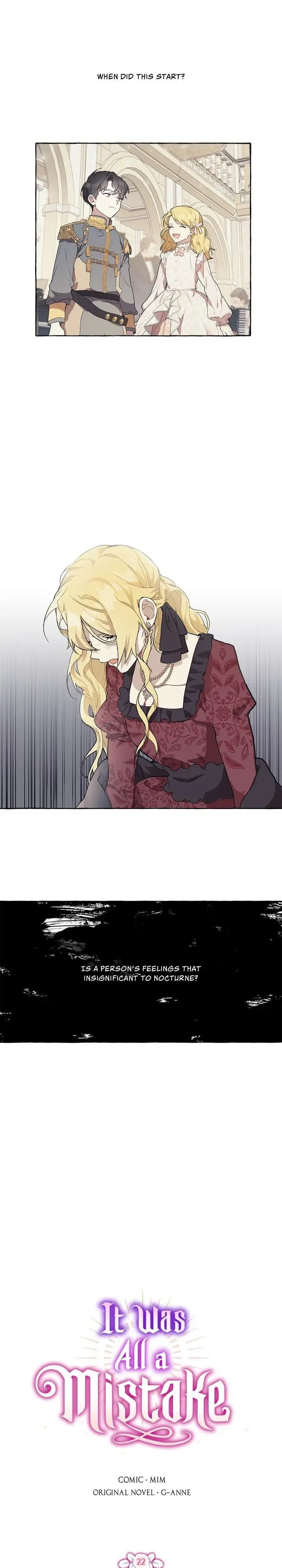 It Was All a Mistake